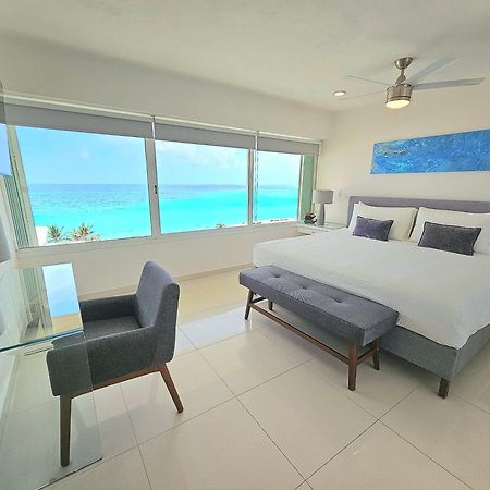 Ocean View Three Bedroom, Three Story Penthouse By The Beach Cancún Buitenkant foto