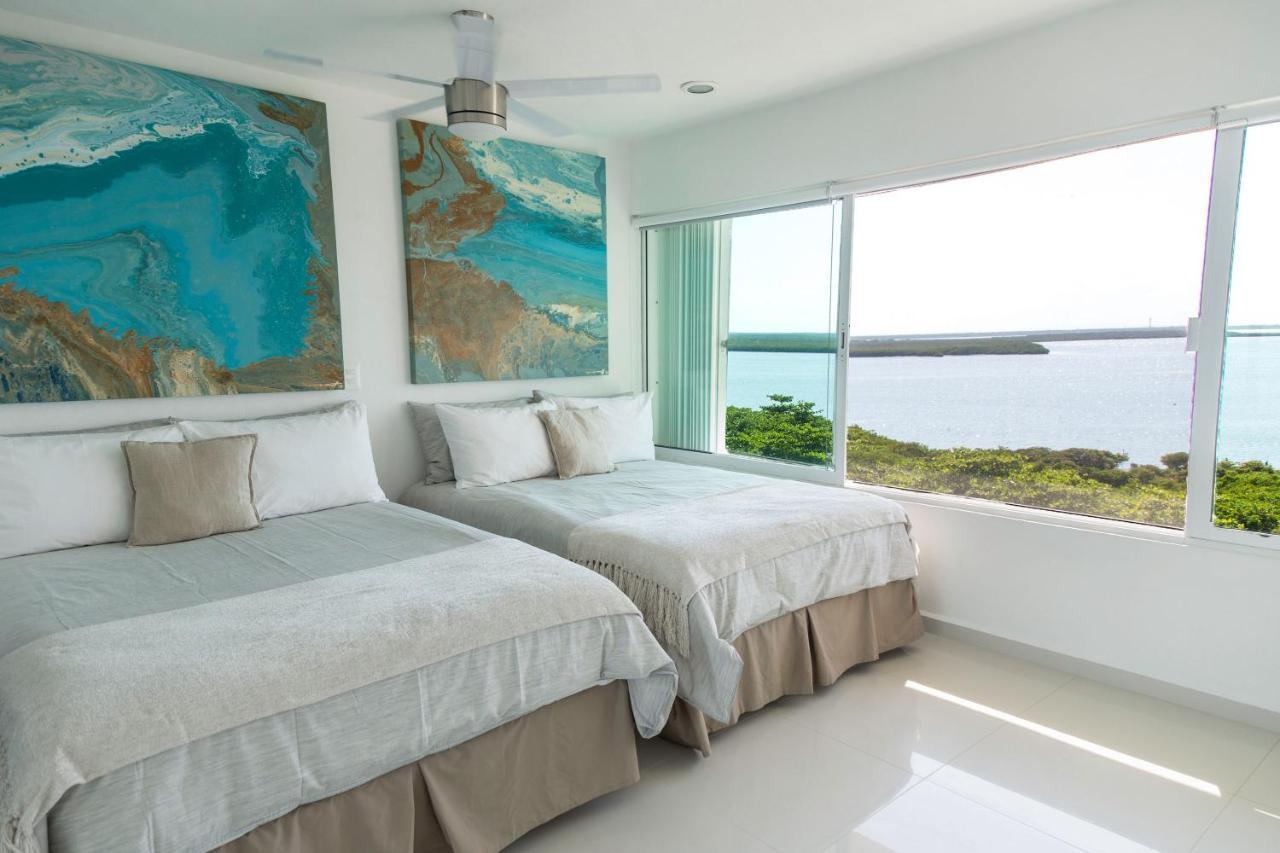 Ocean View Three Bedroom, Three Story Penthouse By The Beach Cancún Buitenkant foto