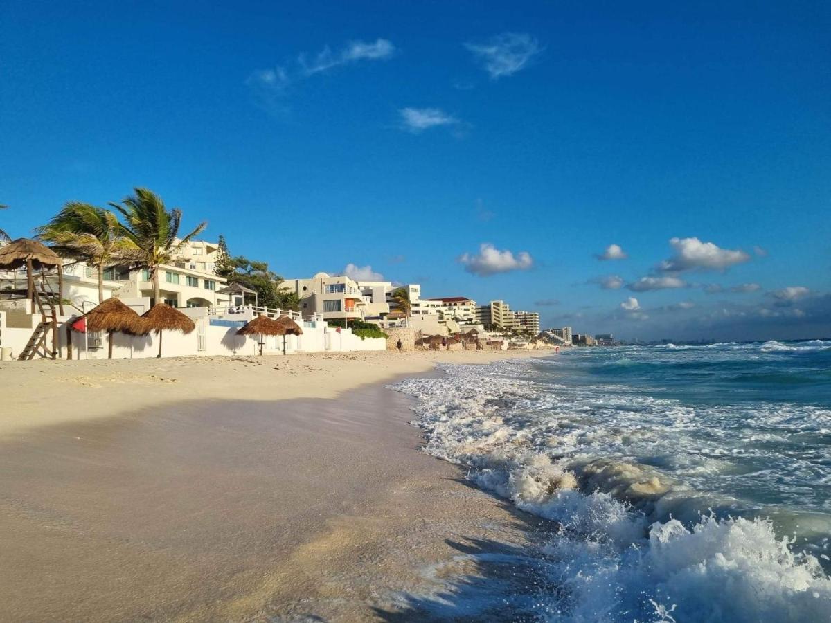 Ocean View Three Bedroom, Three Story Penthouse By The Beach Cancún Buitenkant foto